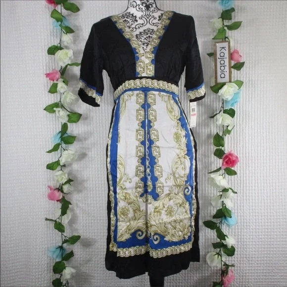 eci embroidered dress Eci Dresses | Eci New York Dress Nwt Size 2 | Color: Black/Blue | Size: 2